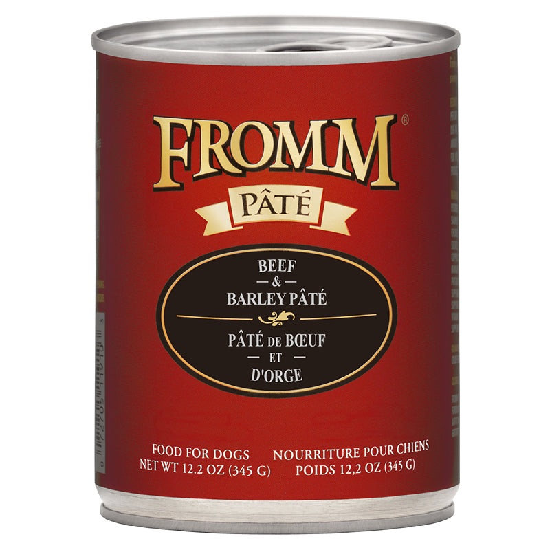Fromm Beef & Barley Pt Canned Food for Dogs