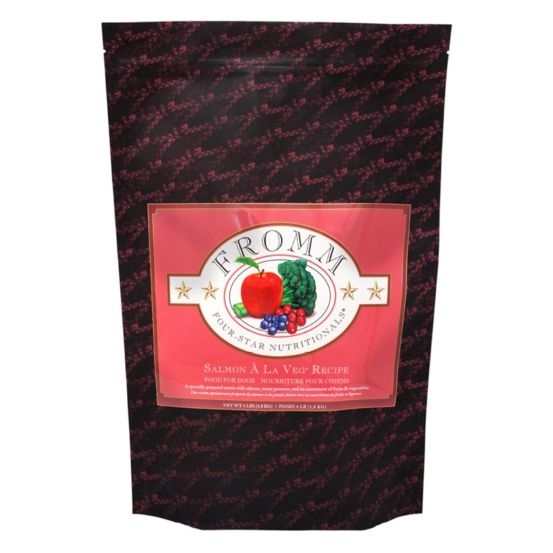 Fromm Four-Star Nutritionals Salmon  La Veg Food for Dogs