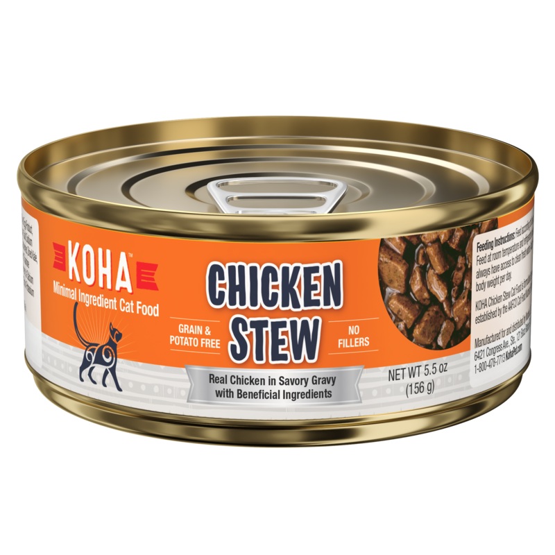 KOHA Grain & Potato Free Chicken Stew Canned Cat Food