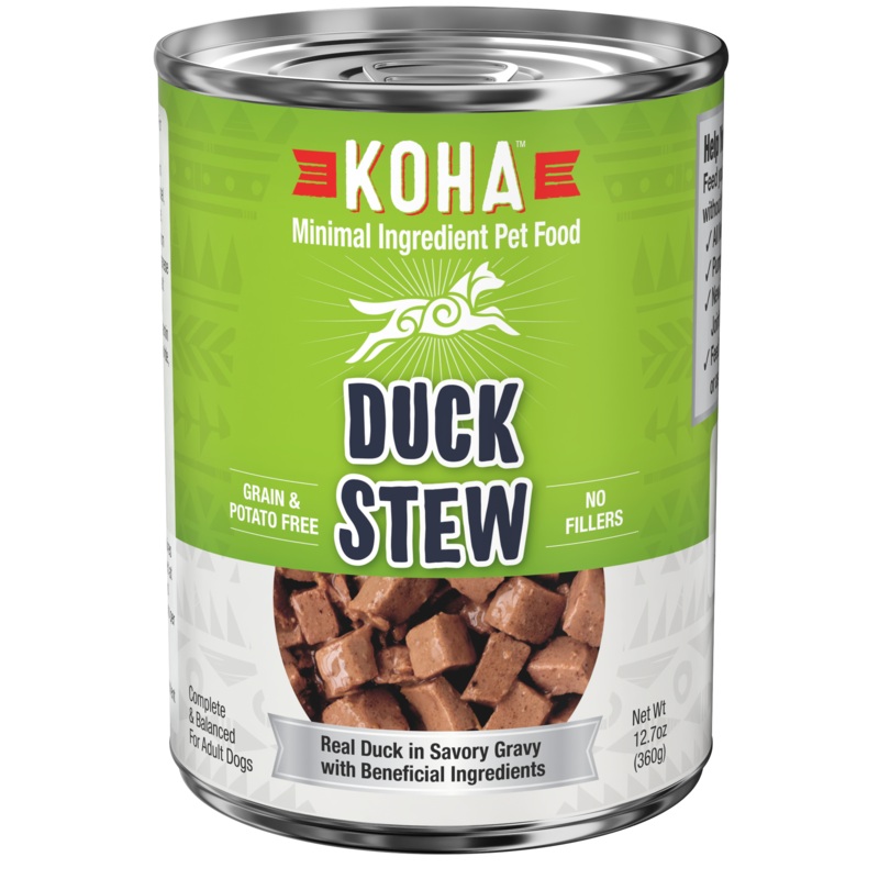 KOHA Grain & Potato Free Duck Stew Canned Dog Food
