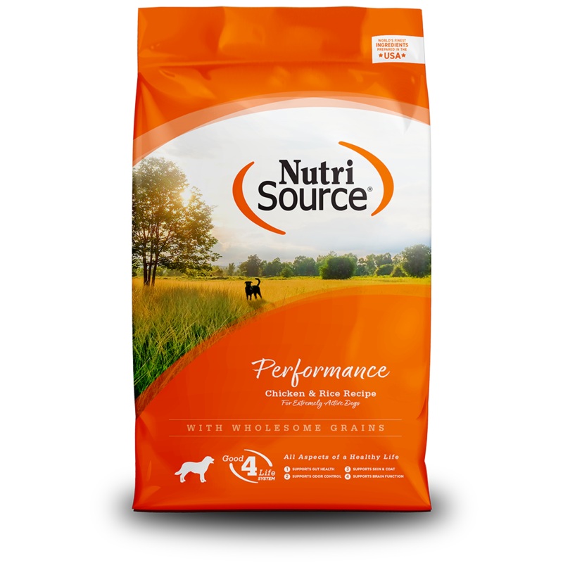 NutriSource Performance Chicken & Rice Dry Dog Food