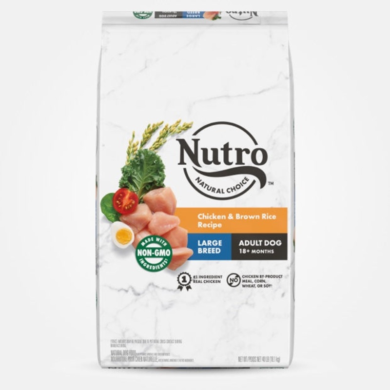 Nutro Large Breed Adult Farm-Raised Chicken, Brown Rice & Sweet Potato Dry Dog Food