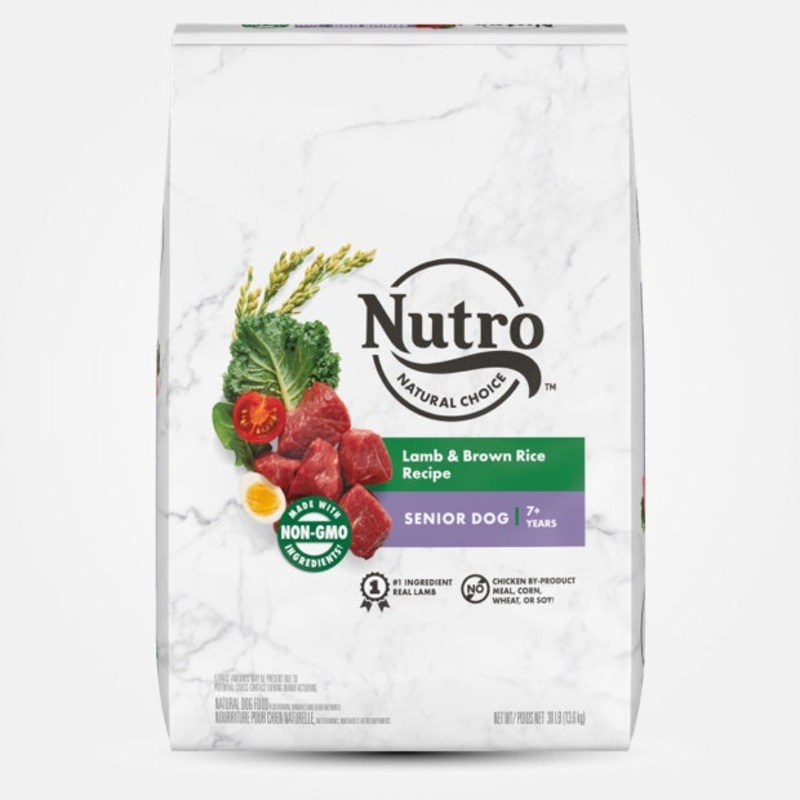 Nutro Senior Pasture-Fed Lamb & Rice Dry Dog Food