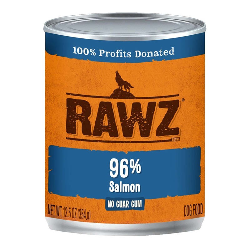 RAWZ 96% Salmon Canned Dog Food