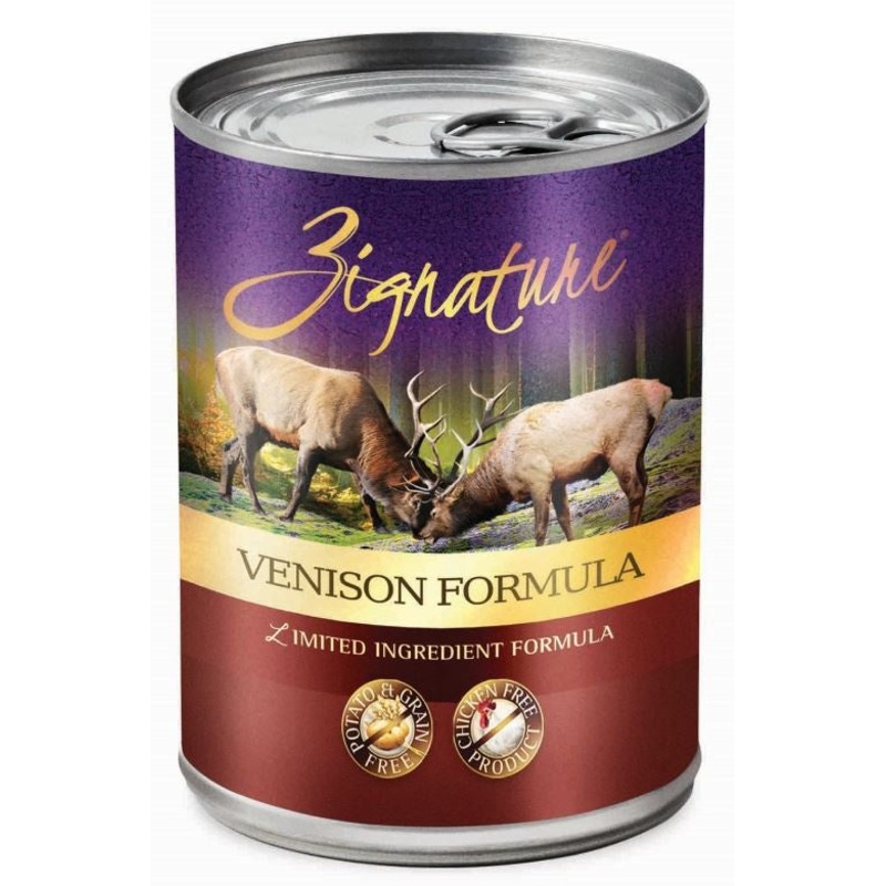 Zignature Limited Ingredient Diet Grain Free Venison Formula Canned Dog Food