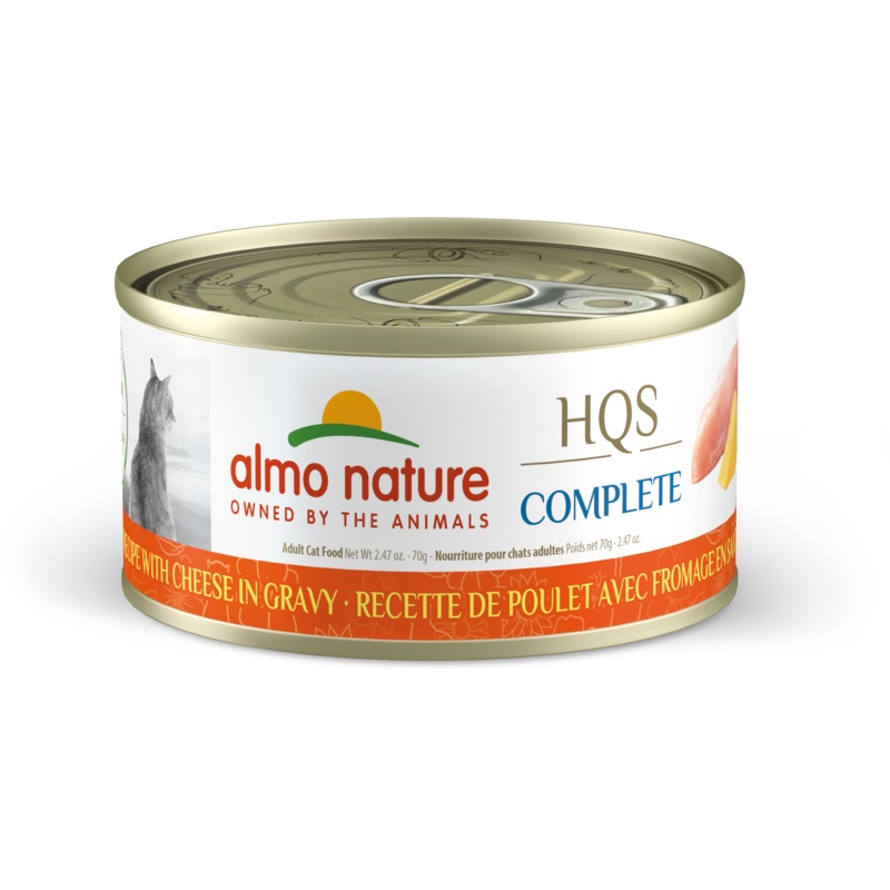 Almo Nature Complete Chicken & Cheese Canned Cat Food
