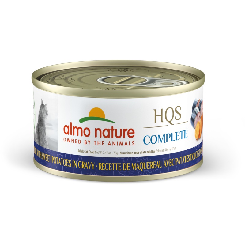 Almo Nature Complete Mackerel & Sweet Potato Canned Cat Food