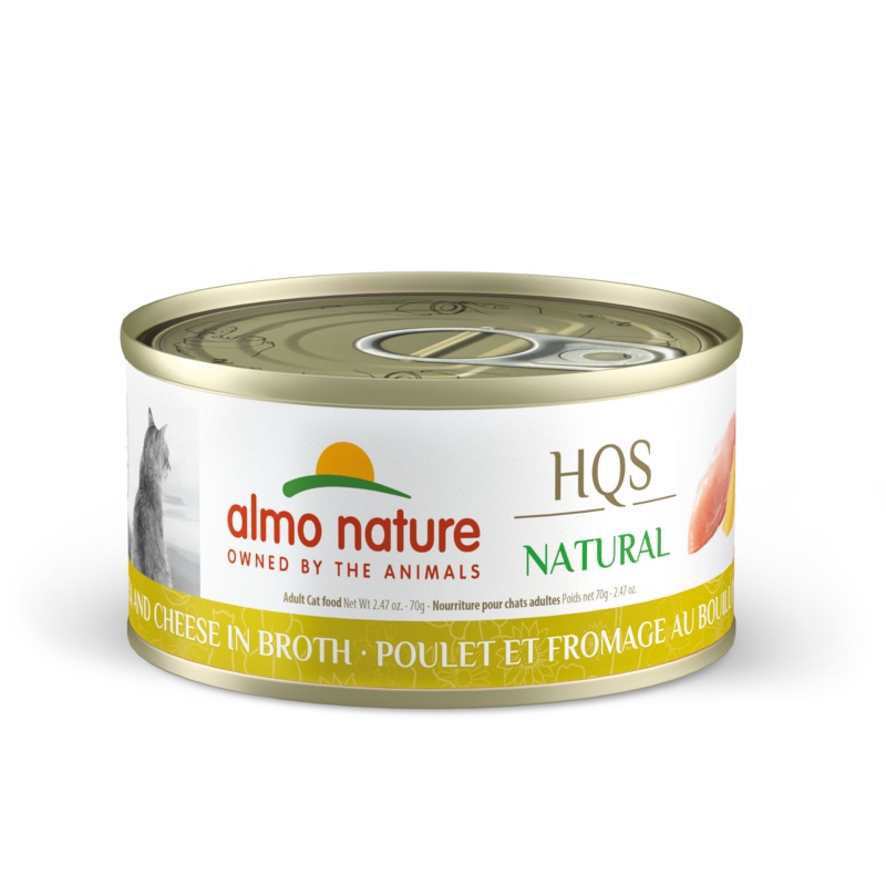 Almo Nature Natural Chicken & Cheese Canned Cat Food