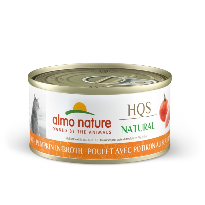 Almo Nature Natural Chicken & Pumpkin Canned Cat Food