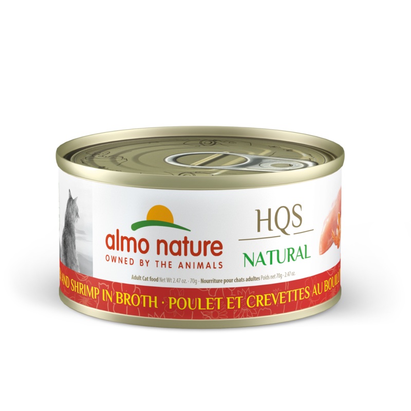Almo Nature Natural Chicken & Shrimp Canned Cat Food