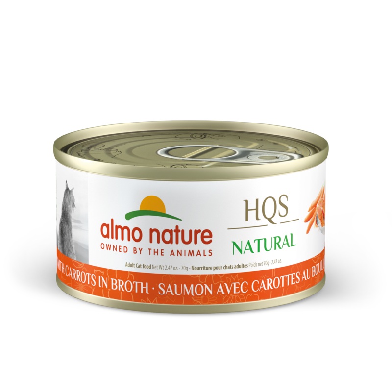Almo Nature Natural Salmon & Carrots Canned Cat Food