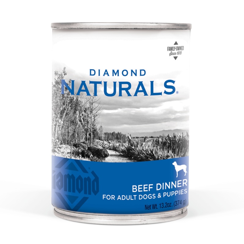 Diamond Naturals Beef Dinner All Life Stages Canned Dog Food