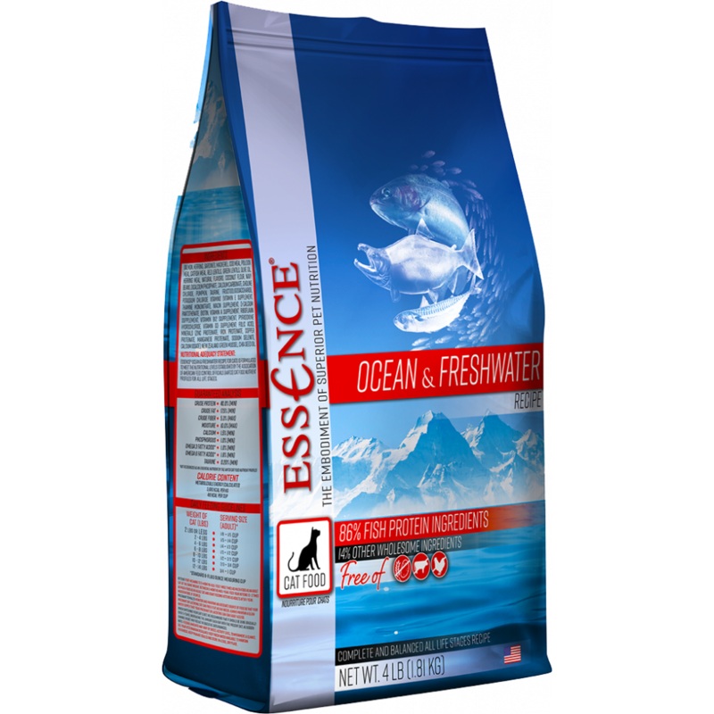Essence Grain Free Ocean & Freshwater Recipe Dry Cat Food
