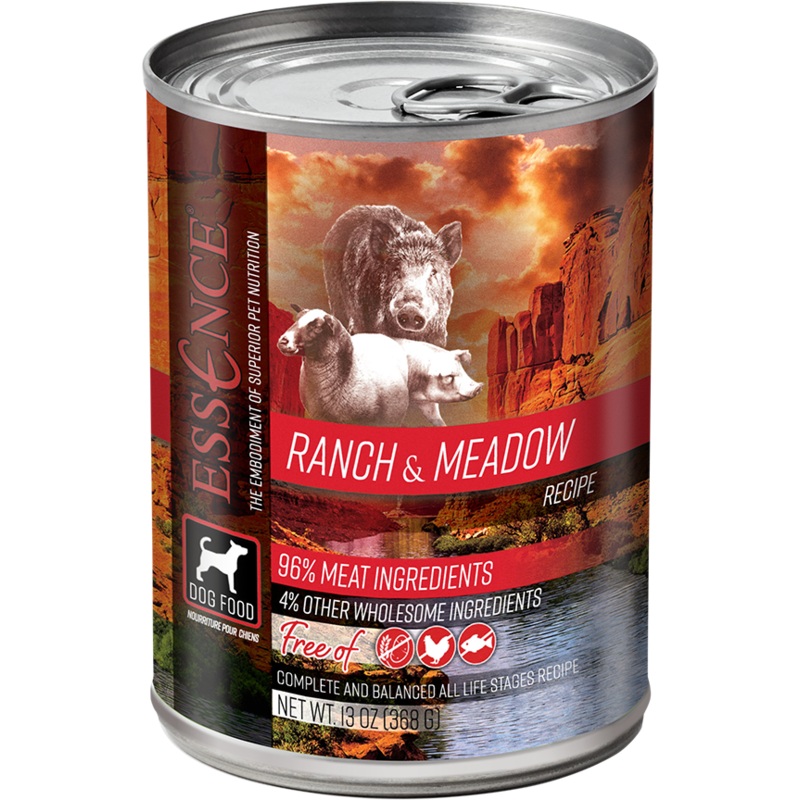 Essence Grain Free Ranch & Meadow Recipe Canned Dog Food
