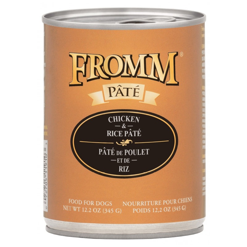 Fromm Chicken & Rice Pt Canned Food for Dogs