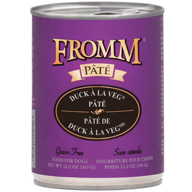 Fromm Duck  La Veg Pt Canned Dog Food