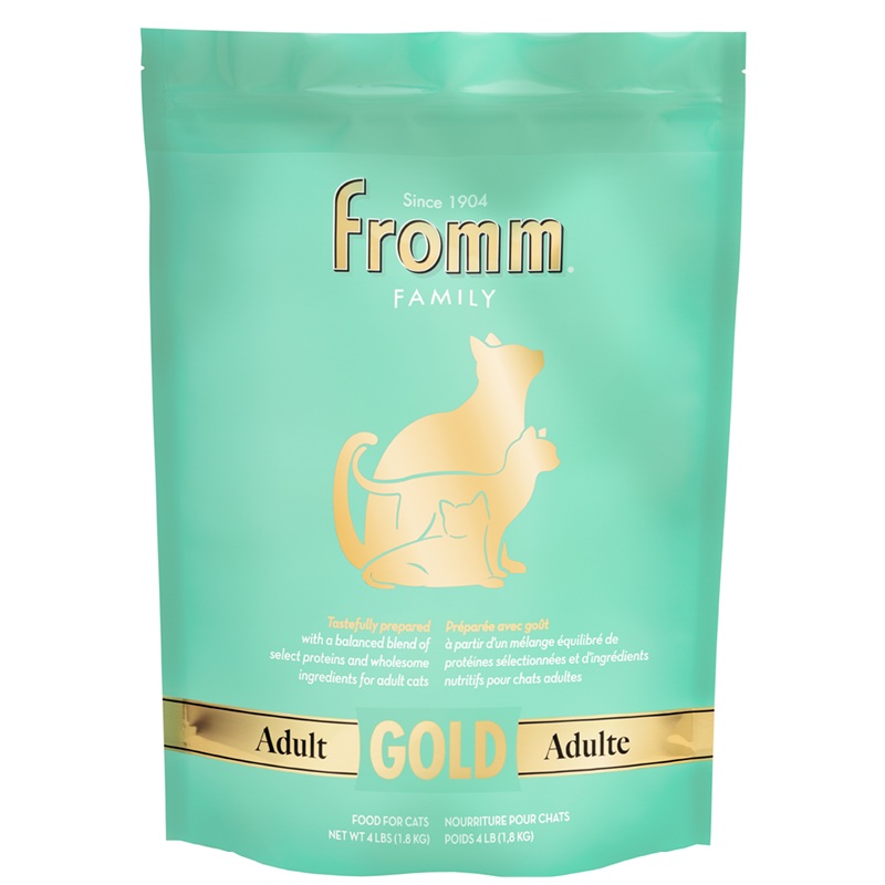 Fromm Gold Adult Cat Food|4-lb|10-lb