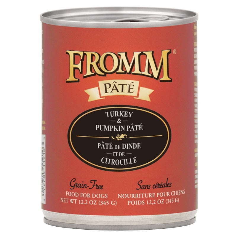 Fromm Turkey & Pumpkin Pt Canned Food for Dogs