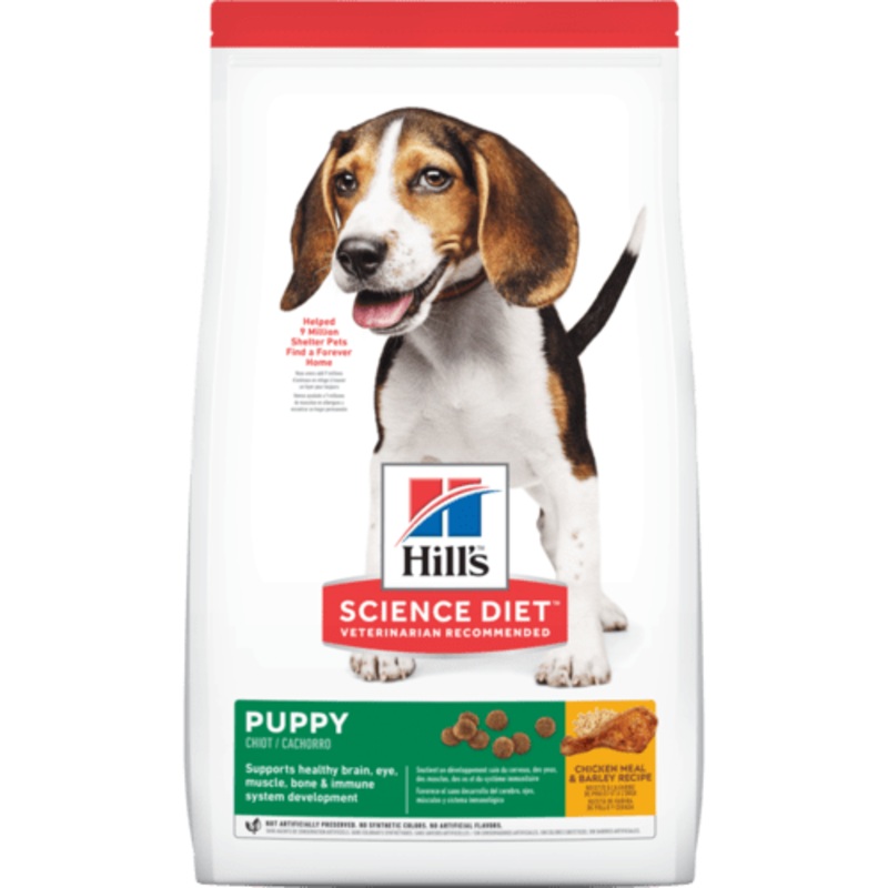 Hill’s Science Diet Puppy Chicken Meal & Barley Recipe Dry Dog Food