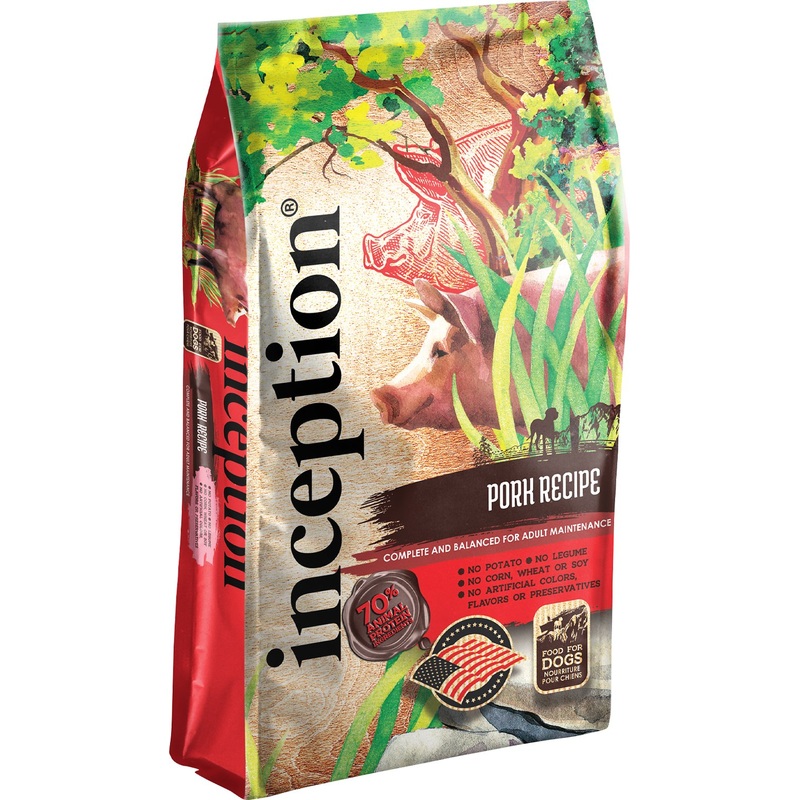 Inception Pork Formula Dry Dog Food