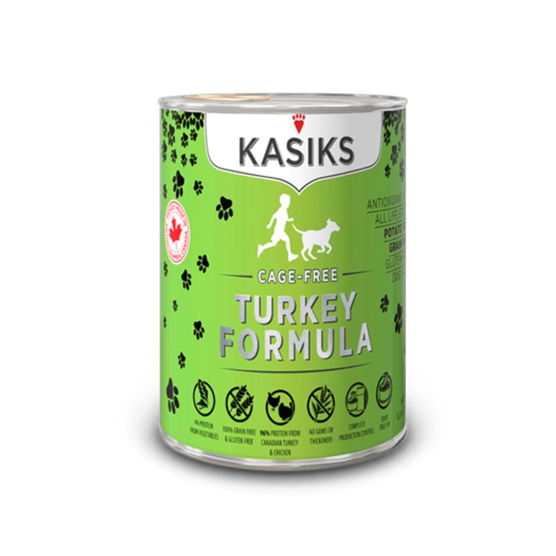 KASIKS Cage-Free Turkey Formula for Dogs Canned Dog Food