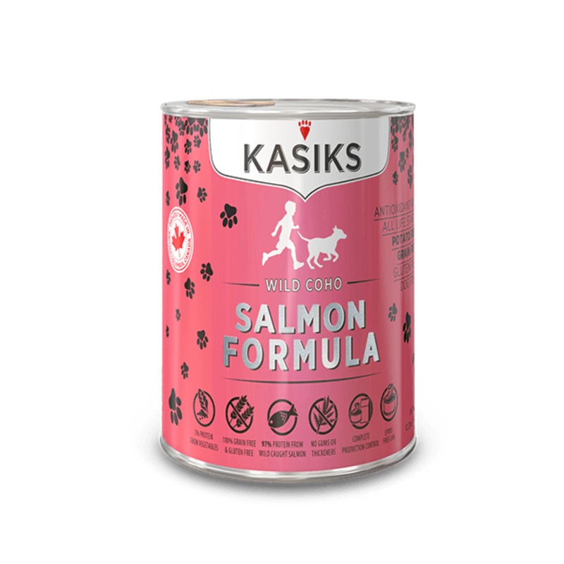 KASIKS Wild Caught Coho Salmon Formula Canned Dog Food