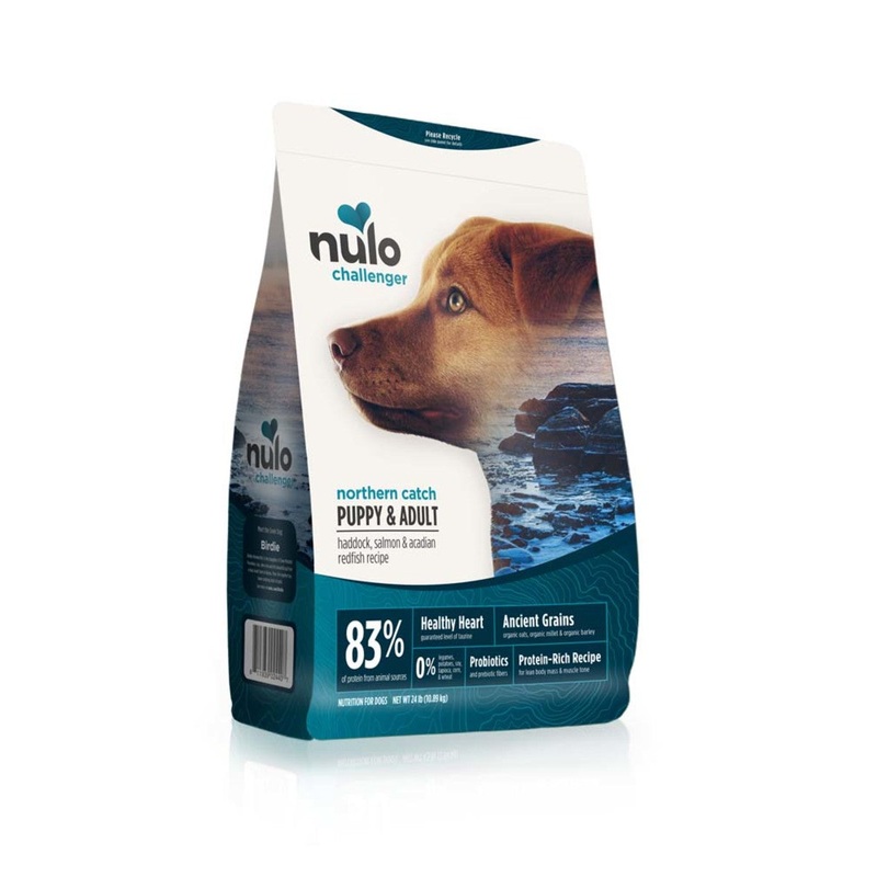 Nulo Challenger High-Meat Adult & Puppy Dry Dog Food Northern Catch Haddock, Salmon & Redfish Dry Dog Food