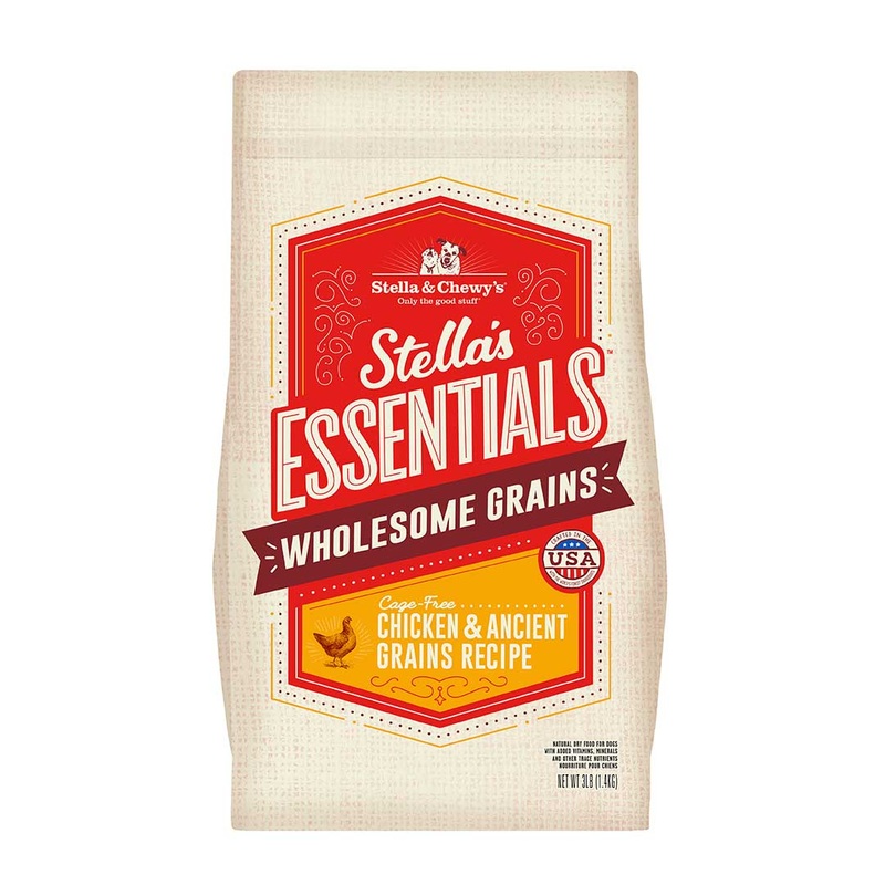 Stella & Chewy’s Essentials Grass-Fed Chicken & Ancient Grains Dry Dog Food