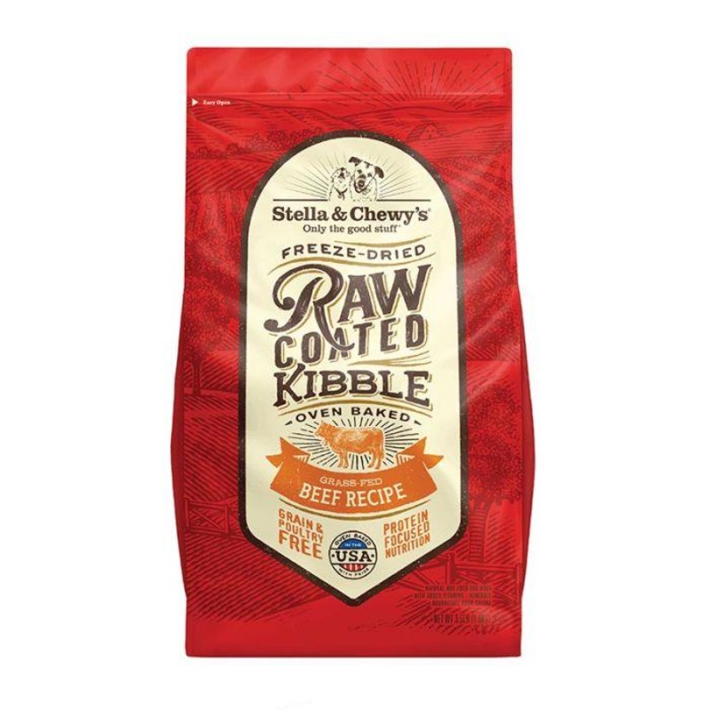 Stella & Chewy’s Raw Coated Grass Fed Beef Dog Food