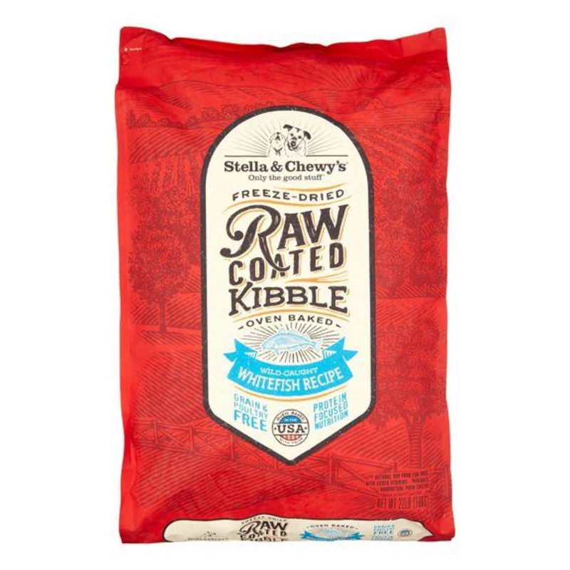 Stella & Chewy’s Raw Coated Wild Caught Whitefish Recipe Dog Food