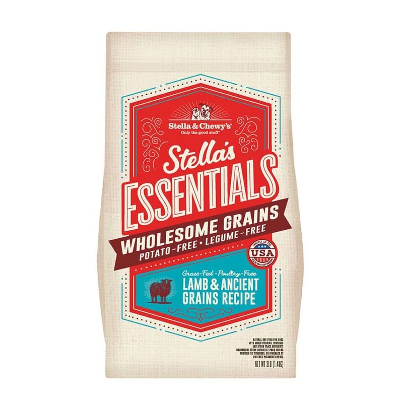 Stella’s Essentials Wholesome Grains Grass-Fed Lamb & Ancient Grains Dry Dog Food