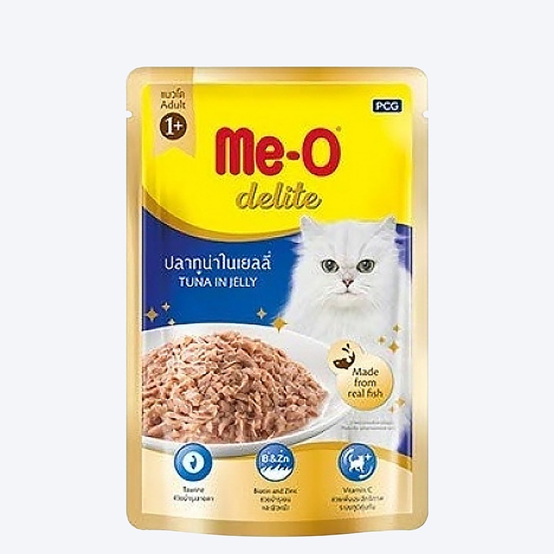Me-O Delite Tuna in Jelly Wet Cat Food – 70 g packs