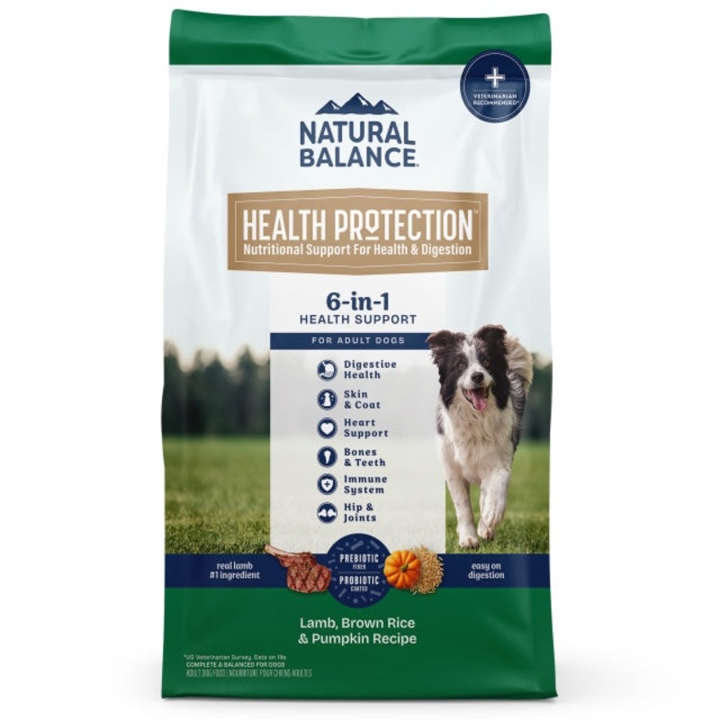 Natural Balance Health Protection Lamb, Brown Rice & Pumpkin Dry Dog Food