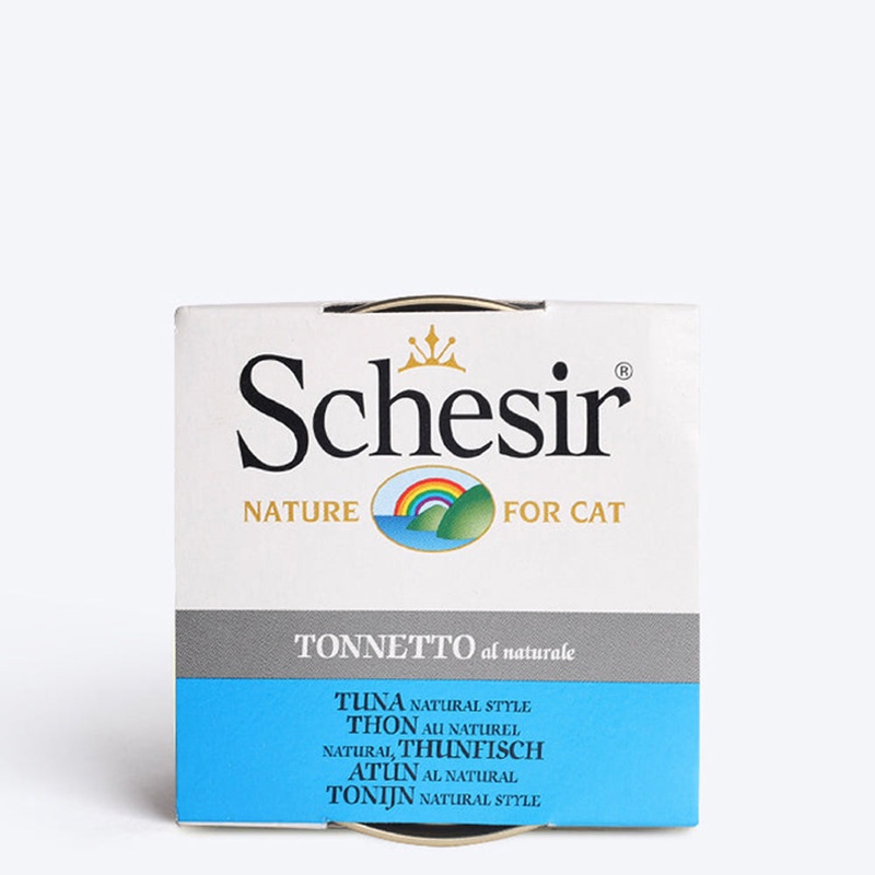 Schesir 54% Tuna Natural Style Wet Cat Food – 85 g
