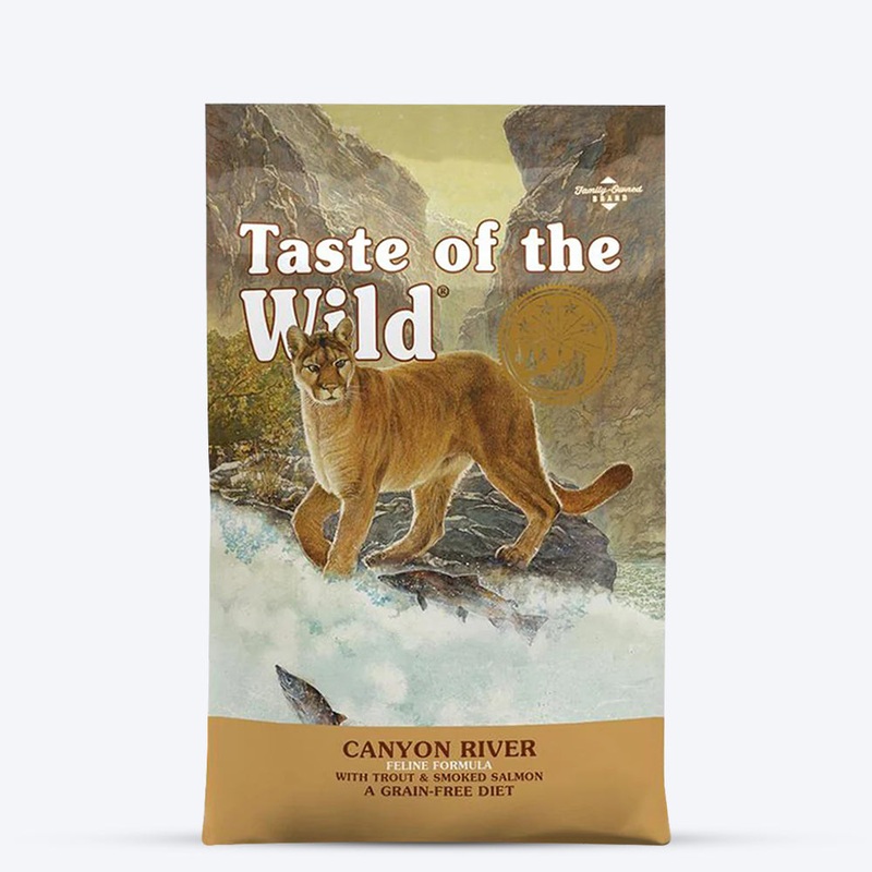 Taste of the Wild Grain Free Dry Cat Food (Trout & Smoked Salmon) – 2 kg