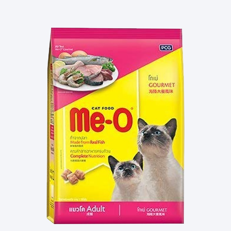 Me-O Adult Gourmet Dry Cat Food – 1.1 kg