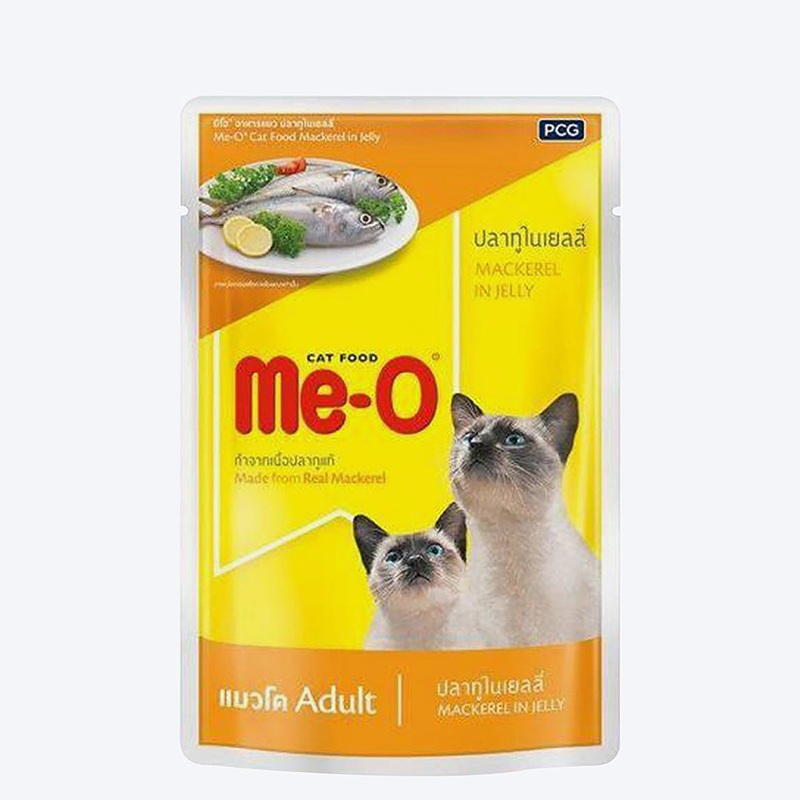 Me-O Mackerel Wet Cat Food – 80 g packs
