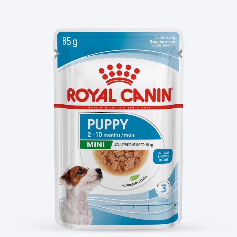 Royal Canin Puppy Mini Wet Puppy Food (1-10kg) – 85 g packs