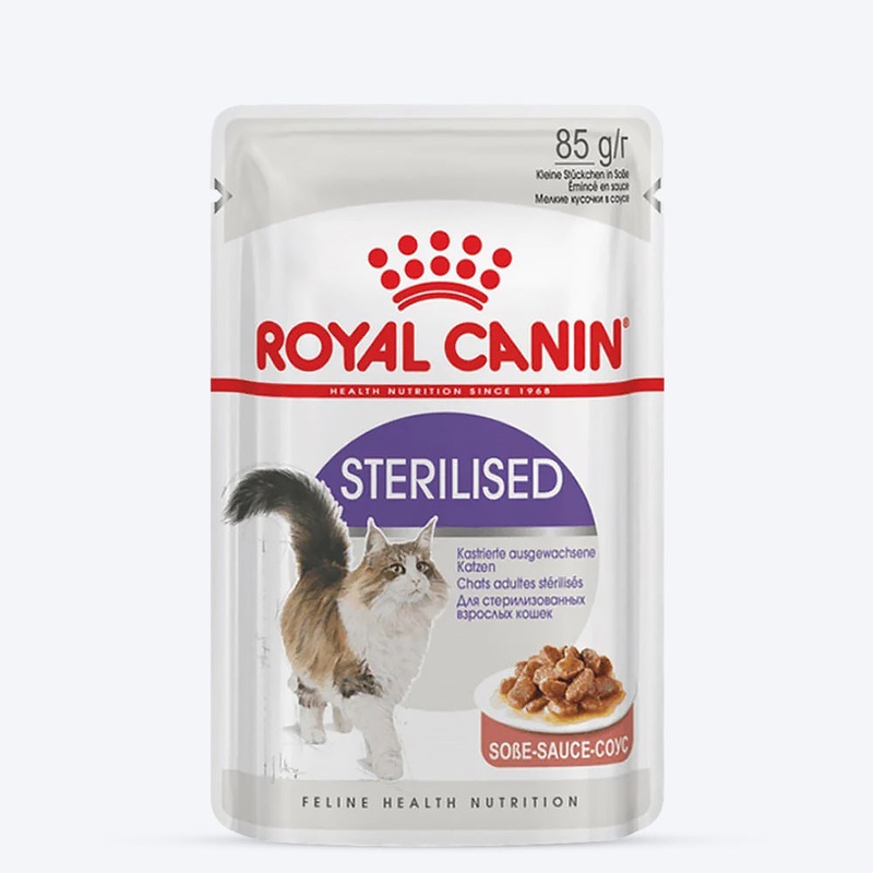 Royal Canin Sterilised/Neutered Wet Cat Food – 85 g packs