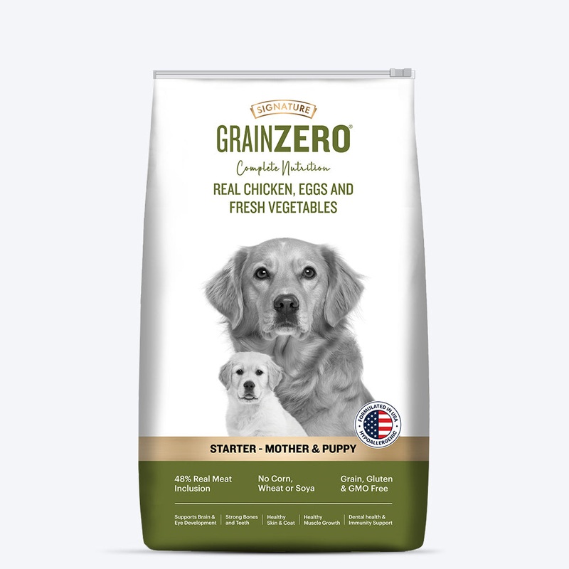 Signature Grain Zero Starter Food For Mother & Puppy – All Breed Formula