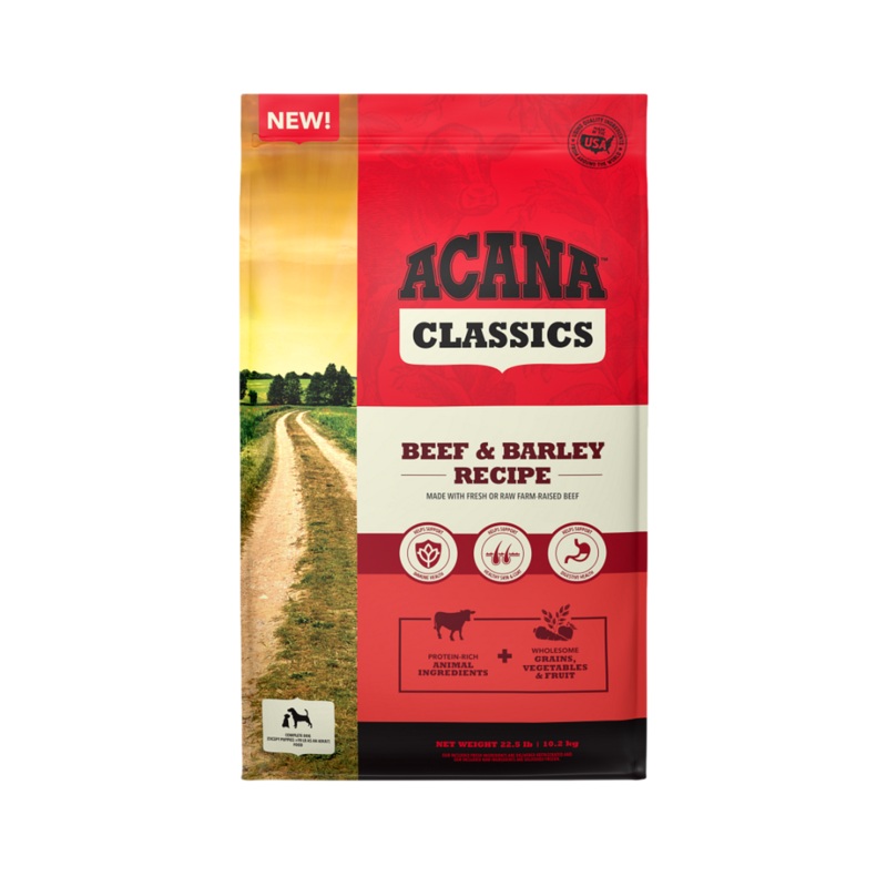 ACANA Classics Dry Dog Food|Beef|Chicken|Salmon|4lb|22.5lb