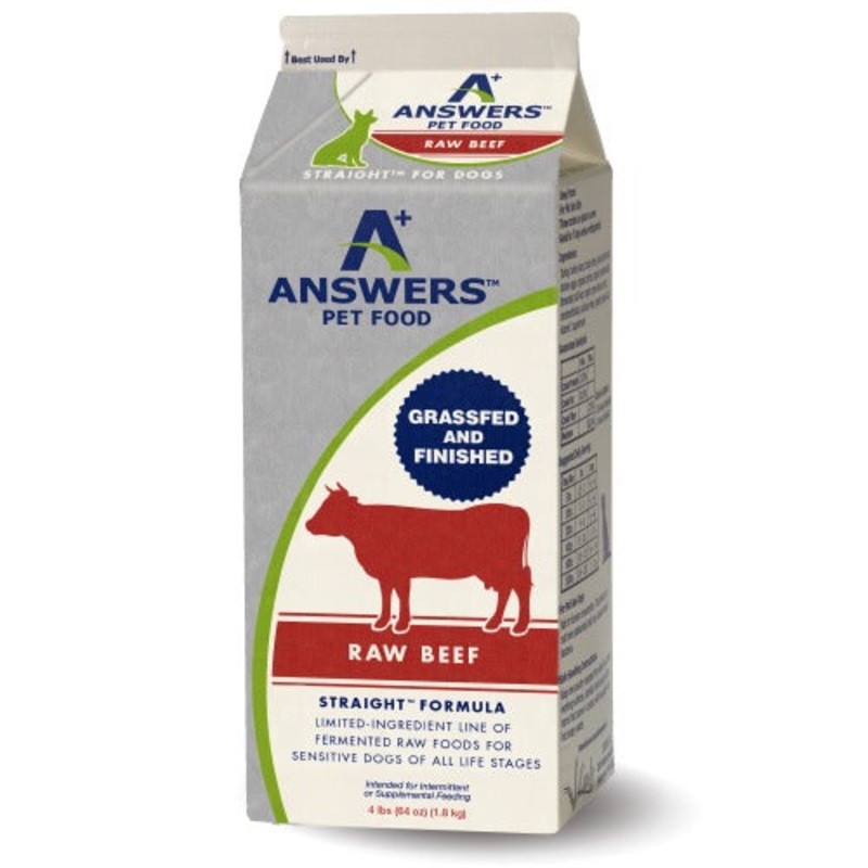 [Call to Order] Answers Straight Frozen Raw Food Bulk Carton (for Dogs)