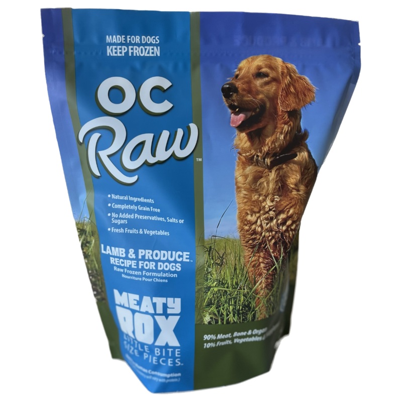 [CALL TO ORDER] OC Raw Frozen Lamb & Produce Formula Meaty Rox