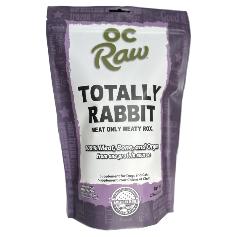 [CALL TO ORDER] OC RAW Totally Rabbit Meaty Rox 2lb