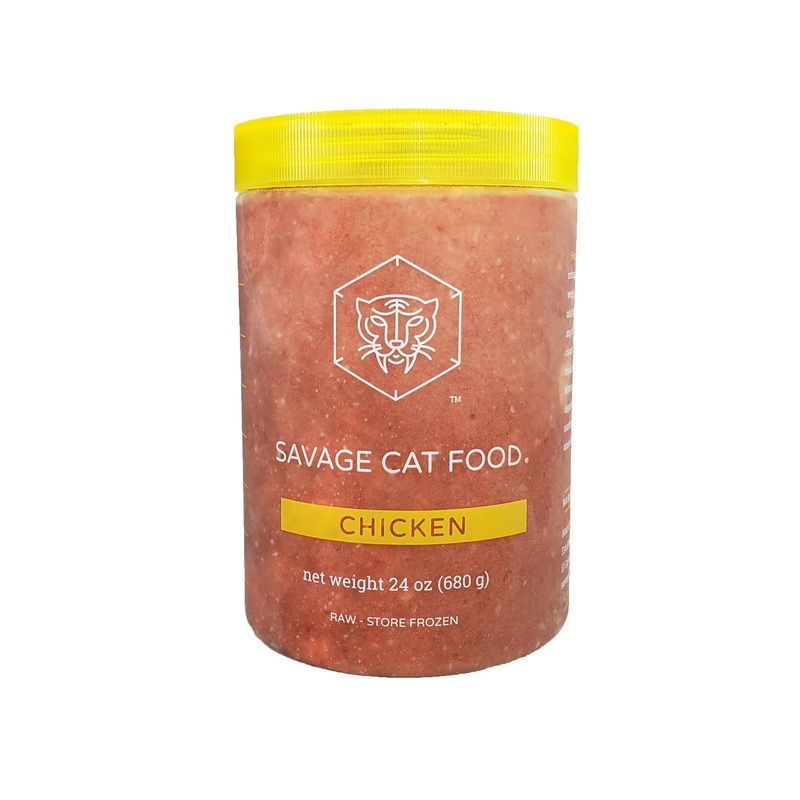 [CALL TO ORDER] Savage Cat Frozen Raw Chicken Tub