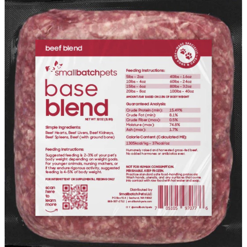 [CALL TO ORDER] SmallBatch Base Blends Food Supplement