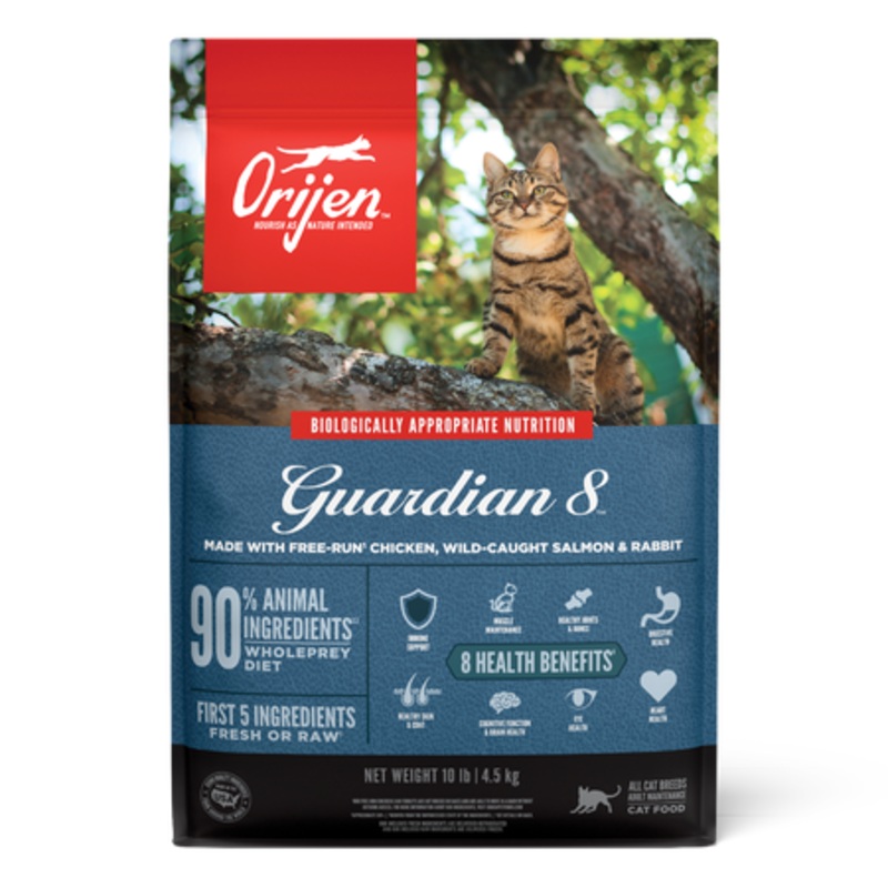 Orijen Guardian 8 Cat Food|4 lb|10 lb