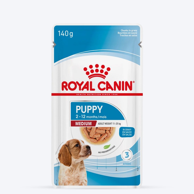 Royal Canin Puppy Medium Wet Puppy Food – 140 g