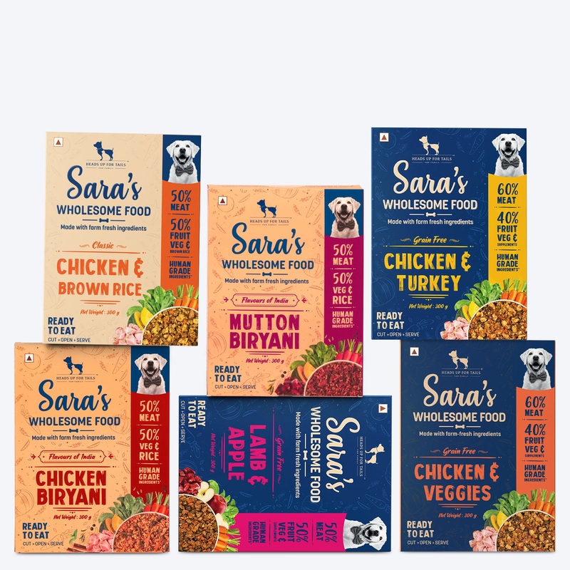 Sara’s Wholesome Food: All-in-One – 6×300 gm