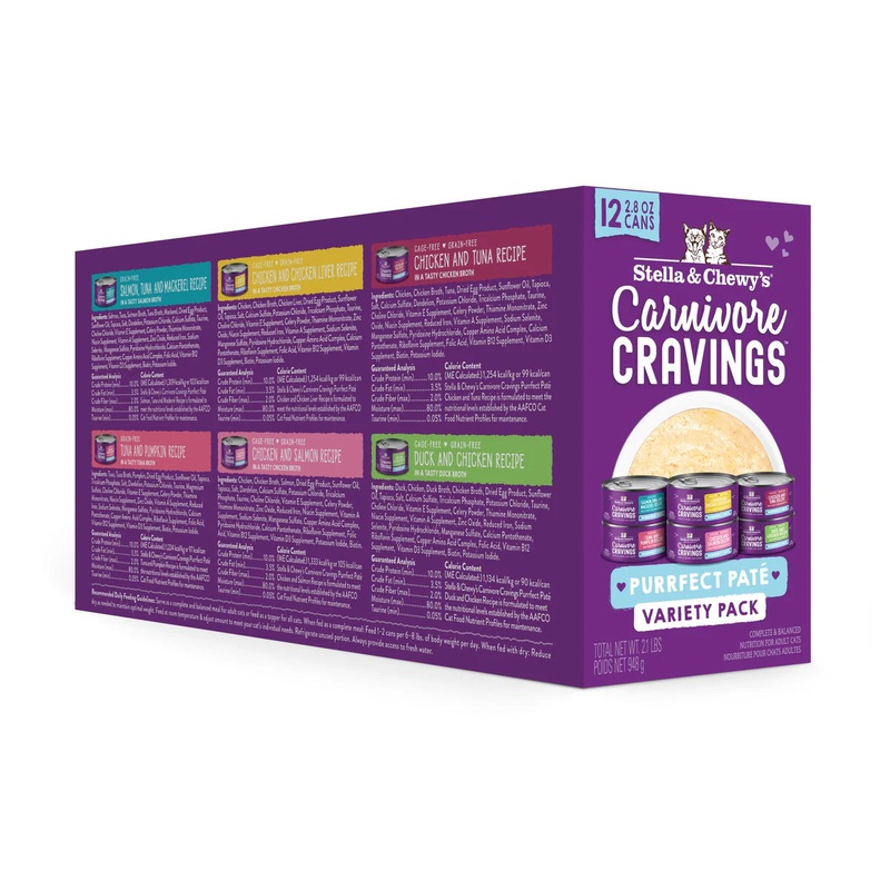 [CALL TO ORDER] Stella & Chewy’s Carnivore Cravings Variety Pack (Purrfect Pate)